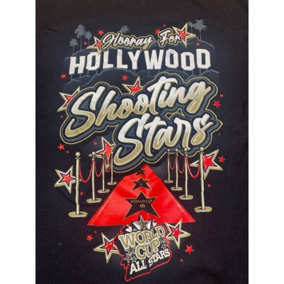 "Hollywood Shooting Stars" Graphic T-Shirt - World Cup All Stars - Picture 2 of 3